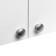 Bathroom hinged cabinet, two shelves, 48 ​​x 24 x 80 cm