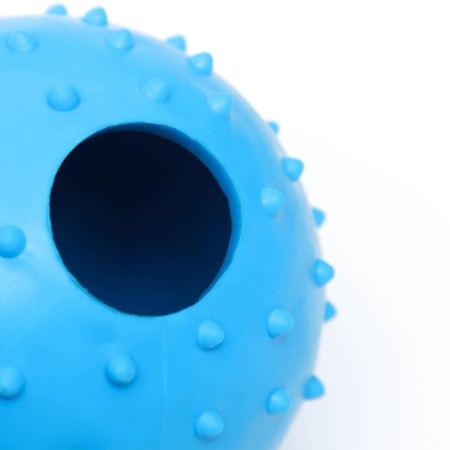 The ball is large "spiked", tpr, 9.5 cm, blue-3