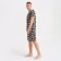 Pajama men's kaftan "eggs" R.52, black