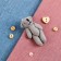 Sewing kit. Interior doll "Natti", 30 cm