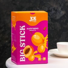 Напиток кофейный растворимый JOE BLACK BIG STICK "Капучино амаретто", 30 г