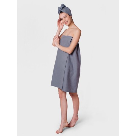 Female bathing, size 78x145 cm, gray color-1