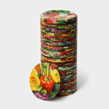 Komfi canning “Kaleidoscope”, SKO-82 mm, metal, varnish, packaging 50 pcs-1