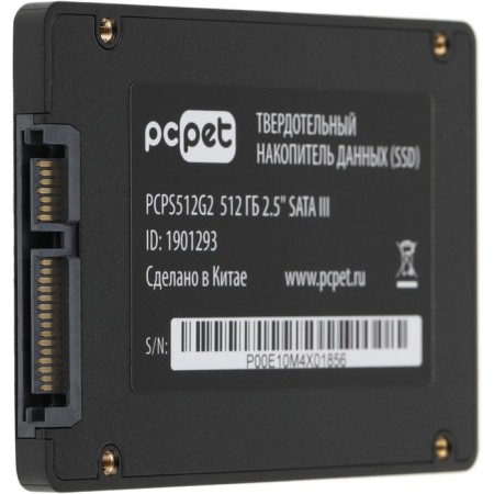 SSD PC Pet Sata-III 512GB PCPS512G2 2.5 "OEM-4