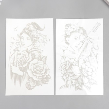 Blue Tattoo Blue "Geisha with a Sword" mix 18x11 cm-2