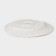 Porcelain dining porcelain Magistro "glare", d = 26 cm, white color