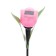 Garden lamp on the solar battery "pink", 4.5 × 29 × 4.5 cm, 1 Led, glow white