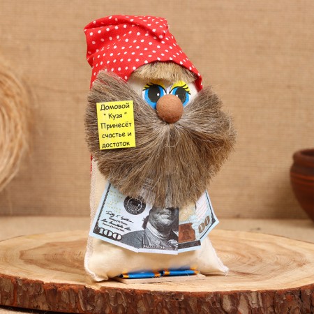Caregrap "Brownie with dollars", 20 cm, mix-1