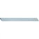 Aluminum rule Matrix 89617, double capture, 2 stiffeners, L-2 m