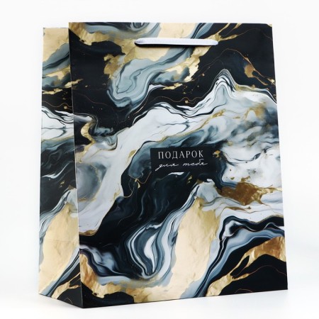 Laminated packet "Marble", ml 23 x 27 x 11.5 cm-2