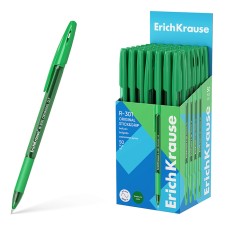 Ballic handle, Erichkrause, R-301 Stick & Grip Original, Node 1.0 mm, convenient flu zone, green