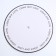 Stead under the cake reinforced, confectionery packaging, "style", 26 cm, 2.5 mm