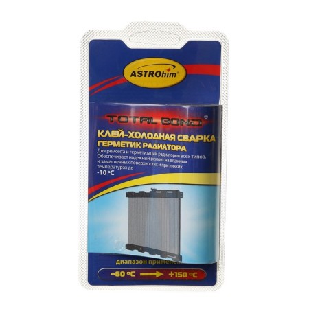 Glue - cold welding Astrohim Total Bond, radiator sealant, 55 g, AS - 9392