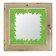 Window 80x80 cm, "maple leaves", single -chamber double -glazed window, needles