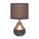 Liana table lamp E14 40W black and gold 15x15x28 cm