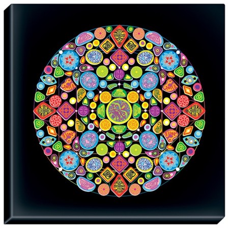 Set for making the painting "Maori. Kaleidoscope"-1