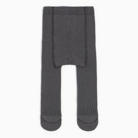 Pantyhose baby crumbs i Basic Line, height 86-92 cm, dark gray-2