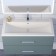 Sink uperwood Foster Quartz 90 cm, quartz, white matte, jasmine