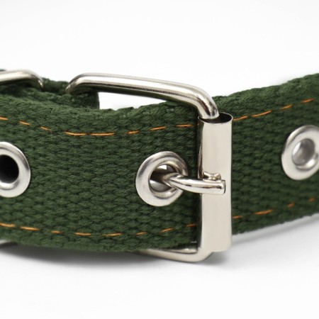 Brezant two -layer collar, 59.5 x 2.5 cm, khaki-3