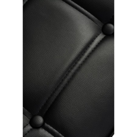 Wooden chair Kvadro array of beech/metal/eco -leather, natural/black 45x52x83 cm-7