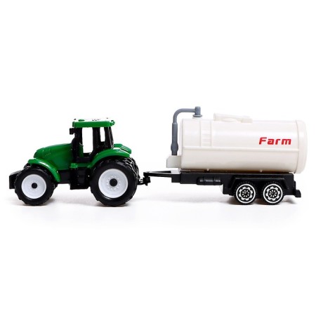 Game set "Farm", tractor, shed and animals-2