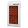 Waffel Classic waffle form, silicone, red