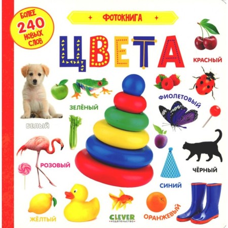 Photo book. Colors. More than 240 new words