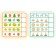 Kids. Logic with stickers. Continue a row