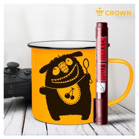 Permanent marker 3.0 mm, Crown Multi Marker, brown-5