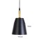 Lamp Bayerlux "Sansa" E27 40W black 15x15x25-125cm
