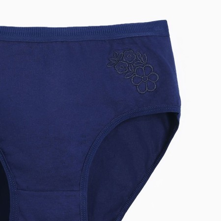 Panties female color dark blue, size 48-50-1