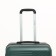 Suitcase 24 ", 42*28*66, lightning department, Code code, 4 wheels removable, green wheels
