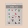 Nail stickers "Bright pattern", multi -colored
