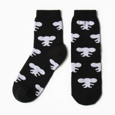 CAFTAN socks Cheburashka r. 41-44 (27-29 cm) black