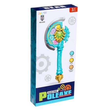 SEX with gears, light and sound effects, vibration of the blade, works from batteries-8