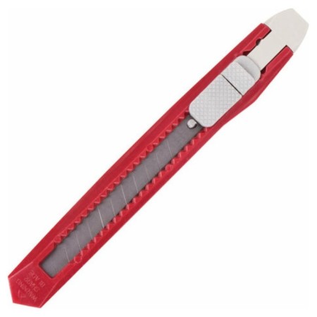 Universal knife Staff 237080, plastic case, square latch, 9 mm, mix