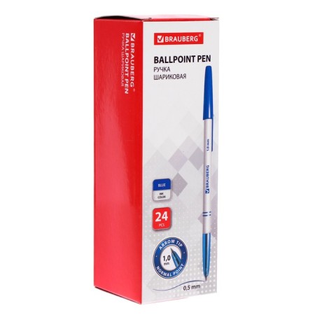 Ballic handle 1.0 mm, brauberg, blue ink-4
