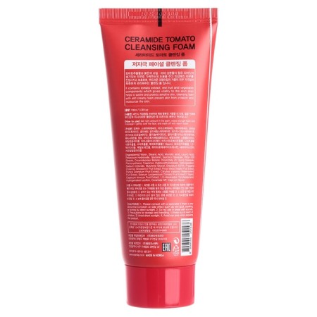 Fighting Feet with tomato Ceramide Tomato Cleansing Foam 100ml-1