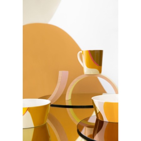 Tkano Freak Fruit mug, 350 ml, mustard color-3
