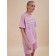 Female set, size XS, pink color