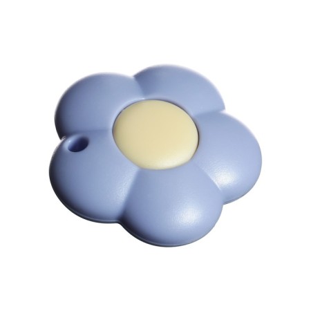 Chancellery knife 9 mm, plastic flower mix on a blister-2