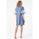 Women's dress, size 46, blue color