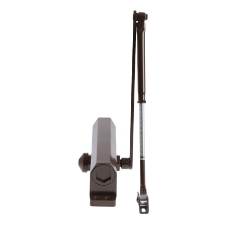 D150BR Tundra door closer, up to 150 kg, brown color-2
