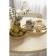 Dining table "Medison", 800 × 800 × 720 mm, support metal, color of the oak sanremo