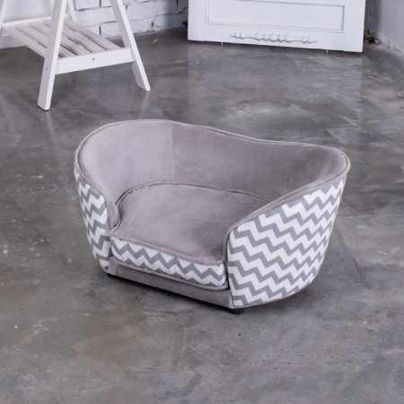 Sulperion Teddy, 75x45x36 cm, furniture fabric, size S, gray-3