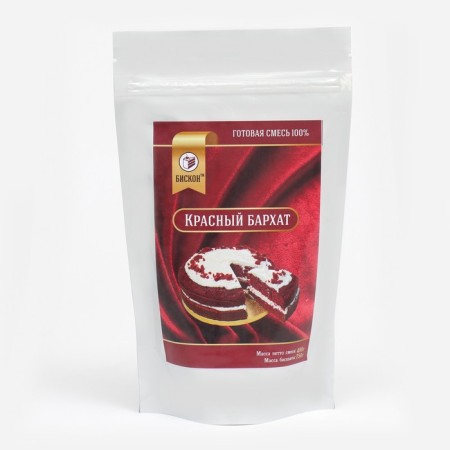 Mixture "Biscon red velvet 100", 400 g-3