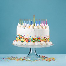 Candle for a cake (set 12 candles +1 musical)
