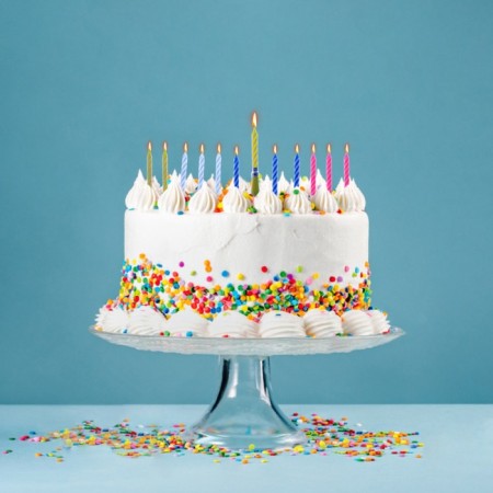 Candle for a cake (set 12 candles +1 musical)