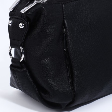 Board-suction with lightning, external pocket, long belt, black color-3