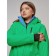 Ski jacket women's winter, size 46, green color
